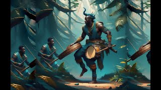 Jungle Drum African Drum Beat Lofi Bear African Tribal Beat