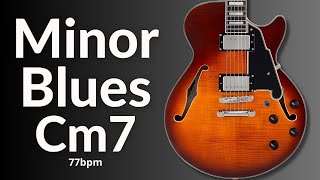 Download Lagu Lonely Night Blues Guitar Backing Track in C Minor (Cm7) l BT 580 MP3