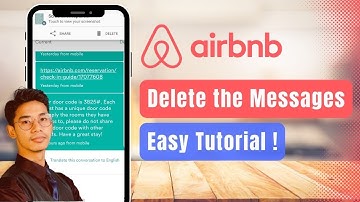 Airbnb - How to Delete Messages?