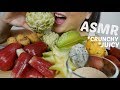 BEST EXOTIC FRUITS | ASMR *Crunchy Juicy No Talking Eating Sounds | N.E Let's Eat