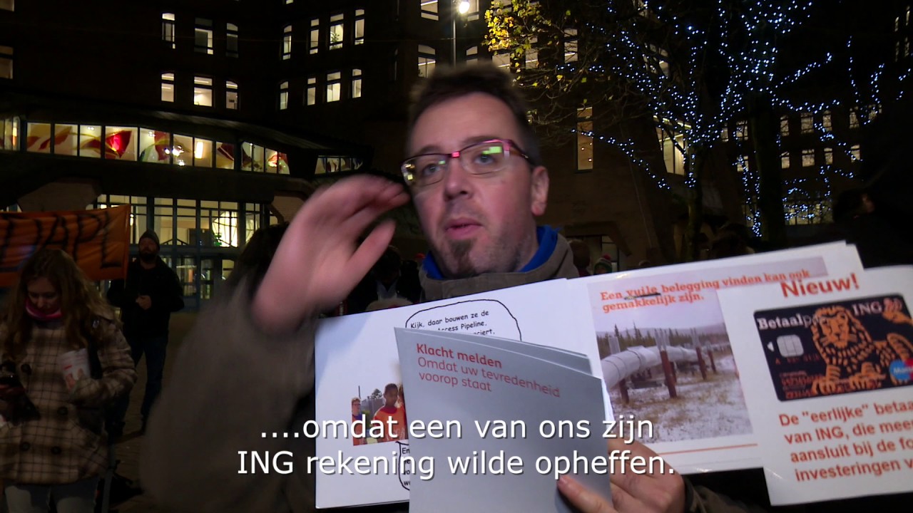 ING bank, ABN AMRO: stop financiering Dakota Access Pipeline