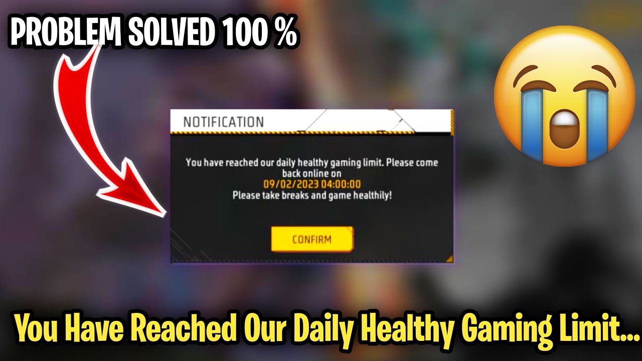 You have reached our daily healthy gaming limit Please come back