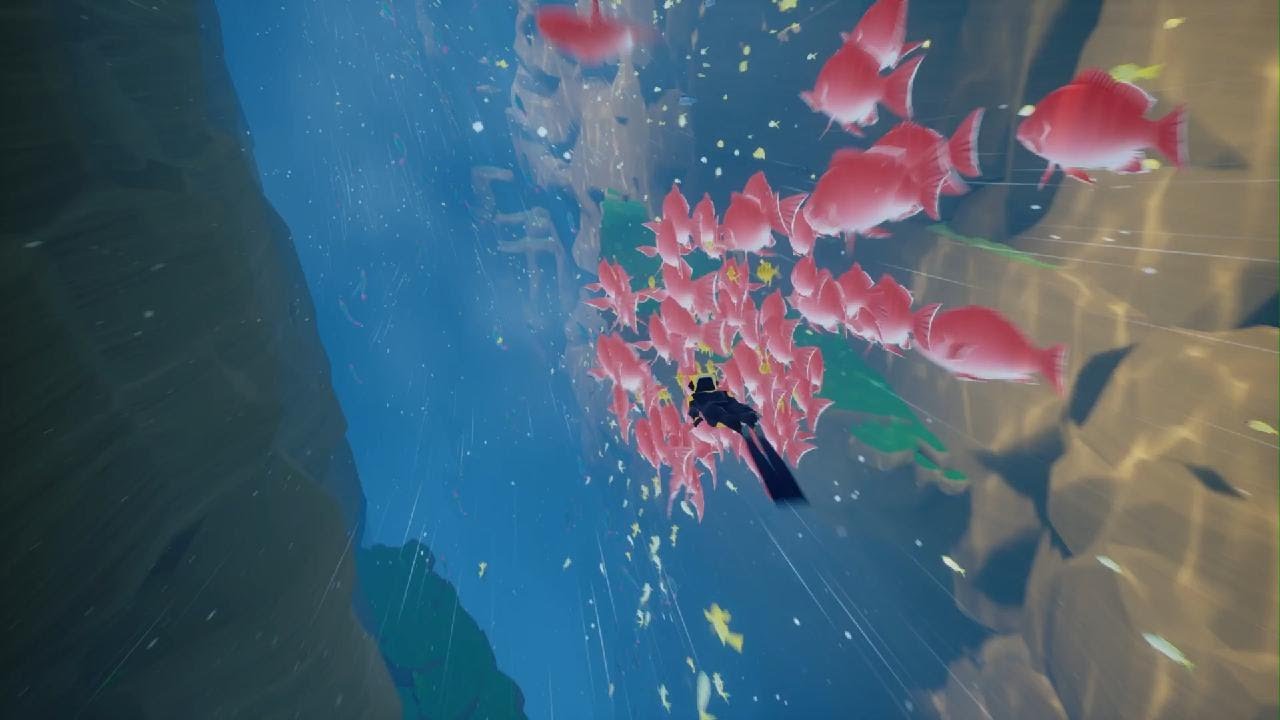 ABZU Oliburger se pierde en las profundidades y se encuentra  con una gran sorpresa