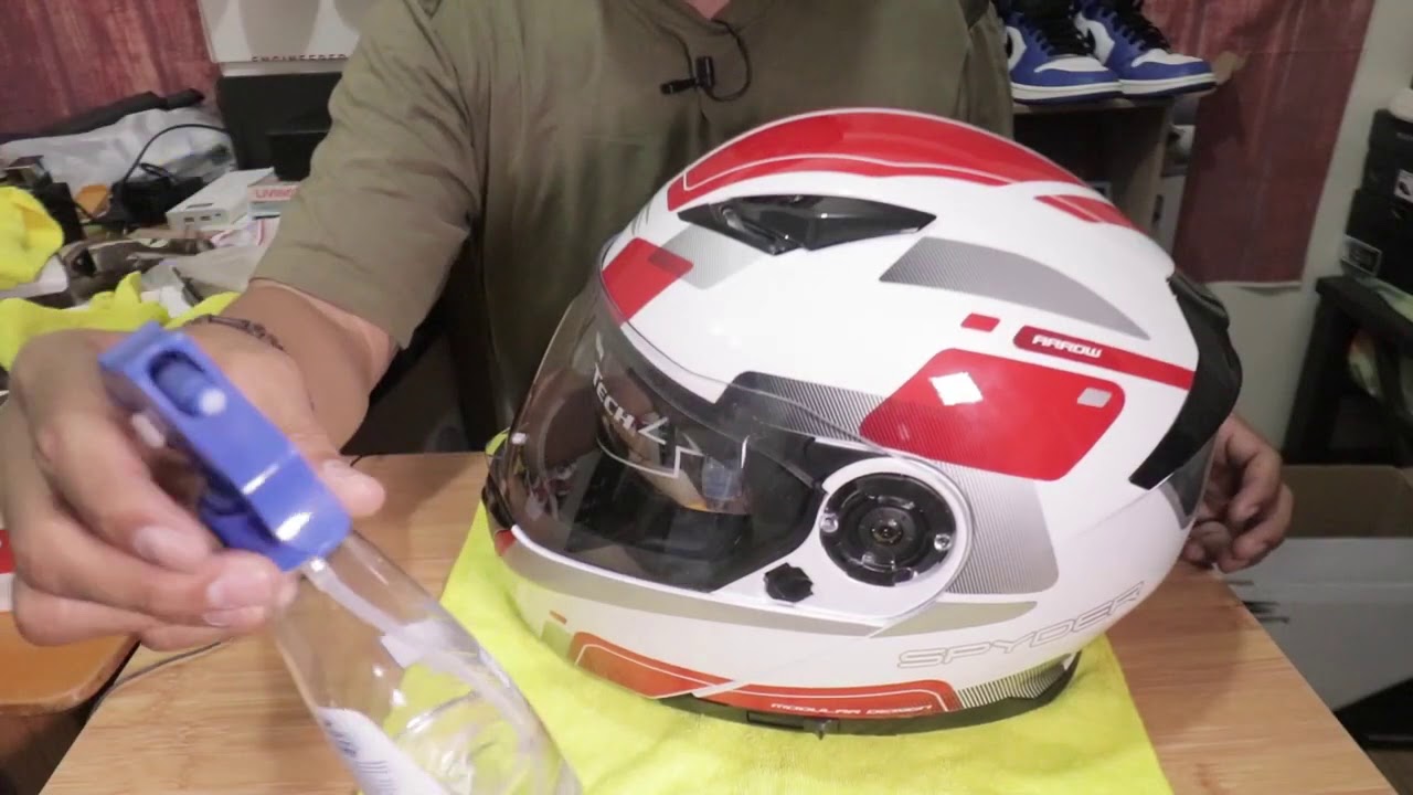HOW TO PROTECT YOUR HELMET CERAMIC COATING YouTube