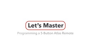 Pair a 5-button Atlas Remote Control to Your Device