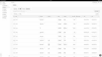 Order Management - Completed Orders