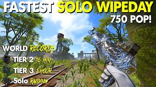 The FASTEST SOLO WIPEDAY IN THE WORLD | Official VANILLA RUST