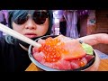 Eating my way through japan fish market  soy