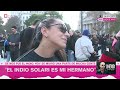 INCIDENTES en Plaza de Mayo: la Policía REPRIMIÓ con gas pimienta a fanáticos del INDIO SOLARI