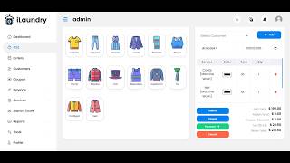 iLaundry  Dry Cleaning & Laundry Service Booking with POS | Single & Multi Branch screenshot 4