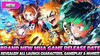 *BREAKING NEWS!* Brand NEW MHA Game Drops NEXT WEEK!? Release Date! Launch Characters & Freebies!