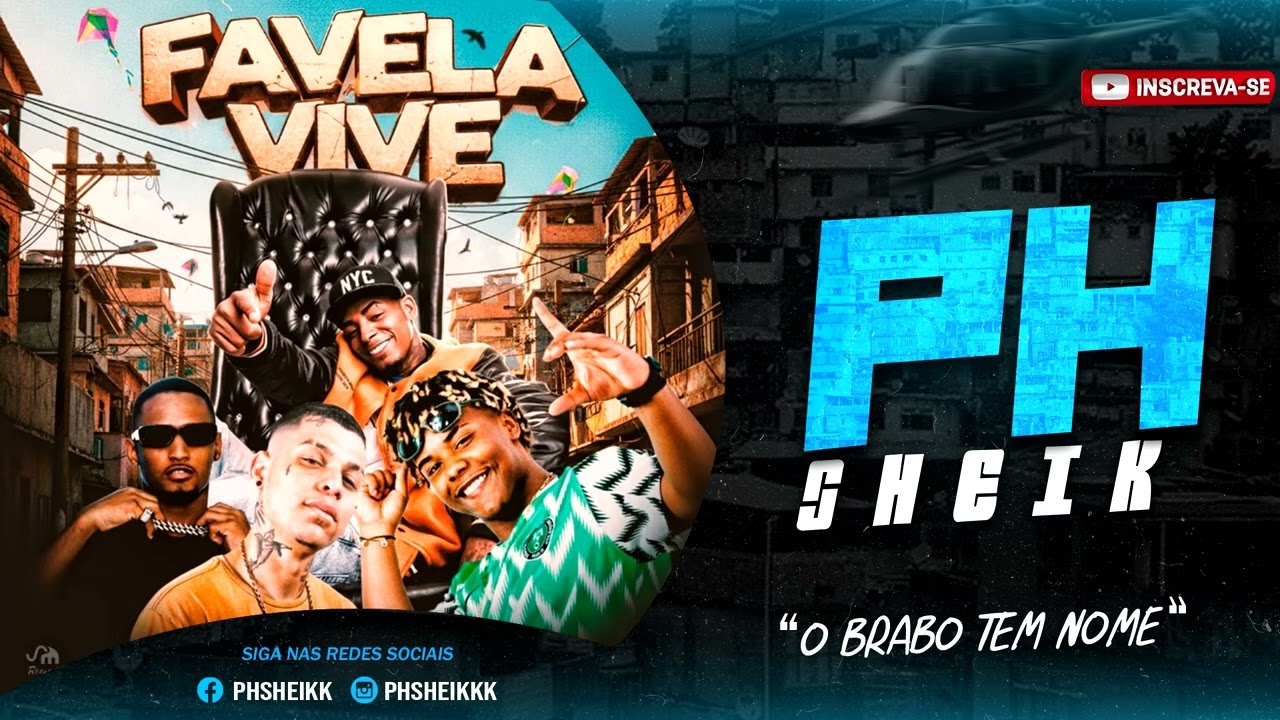 FAVELA VIVE - MC VITIN LC, MC MINININ E MC CG - DJ GVZINHO