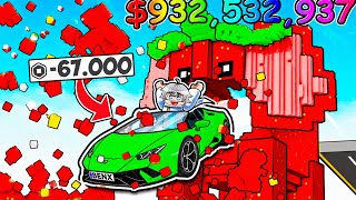 I Bought the MOST EXPENSIVE CAR to Destroy GIANT BRAINROT in Crash A Brainrot!