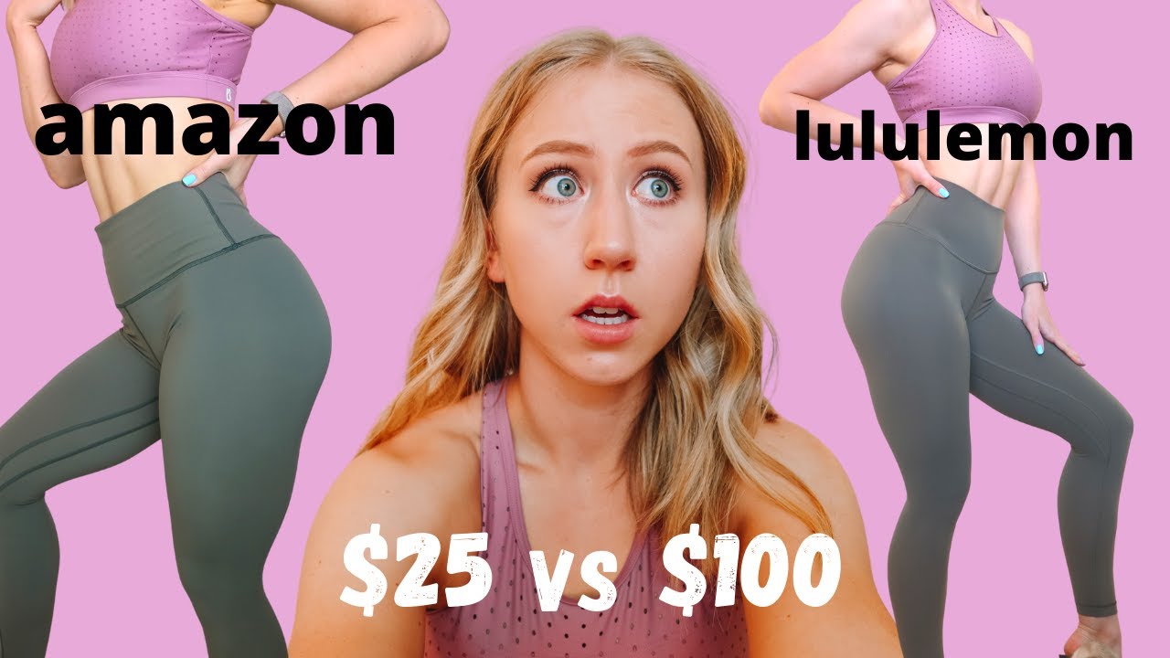 $25 Align Leggings on Amazon?! - YouTube