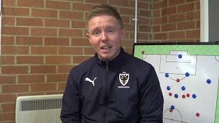 Afc Wimbledon Coach Far From Satisfied After 4 In A Row