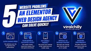 5 Website Problems an Elementor Web Design Agency Can Solve Quickly