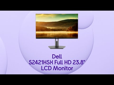 Dell S2421HSX Full HD 23.8" LCD Monitor - Black - Product Overview