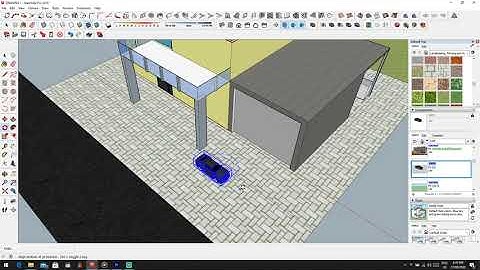 How to use SketchUp for beginners Part 4 site planing and how to add furniture