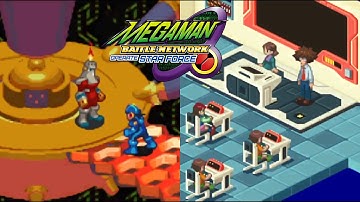 Stopping FireMan and the New Teacher! Mega Man Battle Network Operate Star Force