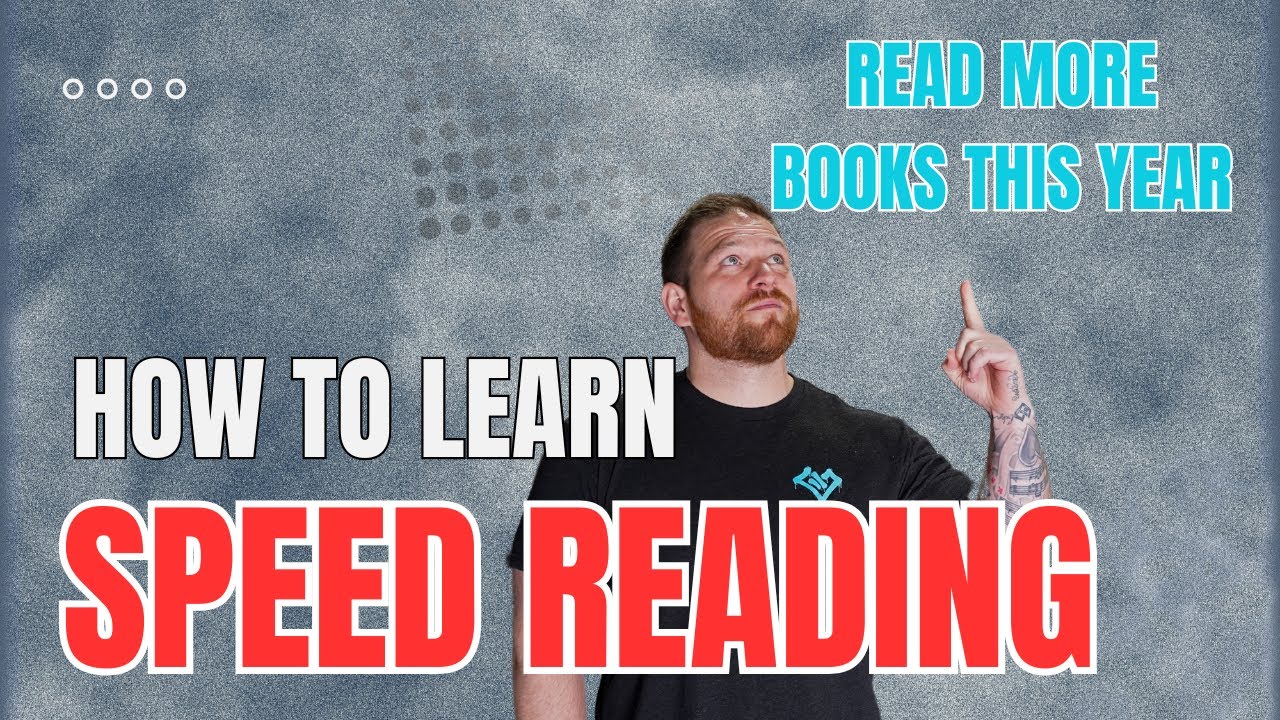 Learn SPEED READING - Read Faster + Learn More! - YouTube