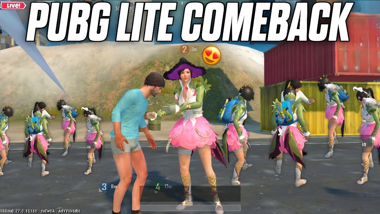 PUBG LITE COMEBACK LIVE 😱 | FMG Gaming Returns After Long Time!