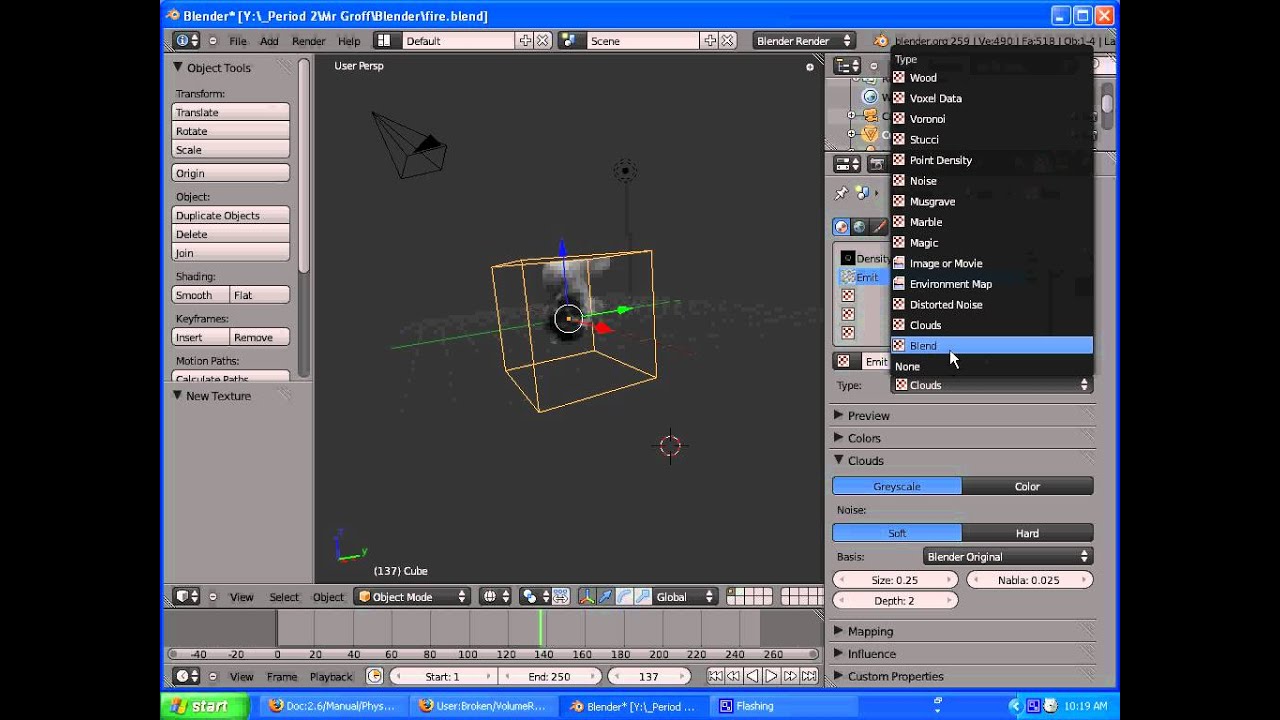 Blender 2.59 Fire and Smoke Simulation - Part 2.avi - YouTube
