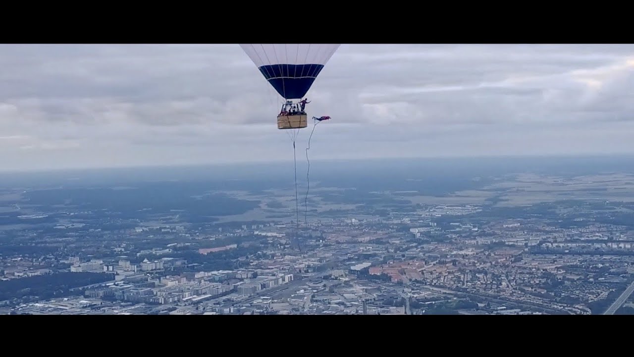 Bungee Jumping from a HotAir Balloon YouTube