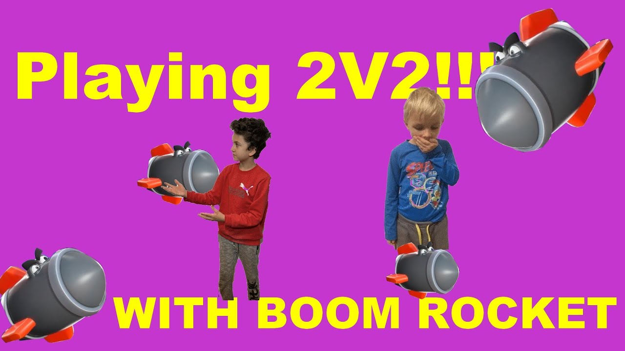 Playing 2v2 event is Rumble Hockey!!! It's the evnt with boom rocket! And it's so fuuuuuun!!!