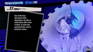 Persona 5 Tactica how to fuse white rider