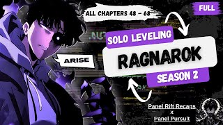 [Full] Battle of the Monarchs! | Solo Leveling Ragnarok | Season 2 | Chapter 48-68 | Manhwa recap