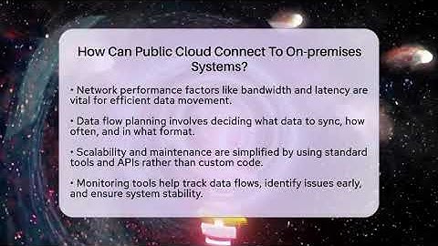 How Can Public Cloud Connect To On-premises Systems? - Internet Infrastructure Explained
