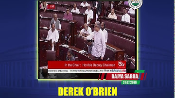 Derek O’Brien makes a Point of Order on the passing of Bills