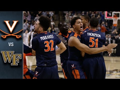 Virginia goes on a 9-1 run in final 15 seconds of game to beat Wake Forest