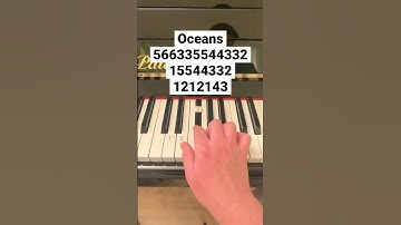 Thumbnail of Oceans #piano #pianomusic #pianotutorial #pianocover #pianolessons #oceans #hillsongunited