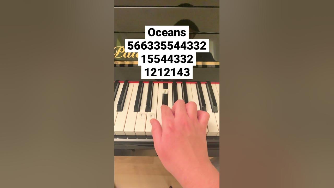Oceans #piano #pianomusic #pianotutorial #pianocover #pianolessons #oceans #hillsongunited