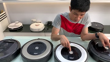 Giới thiệu giao diện điều khiển và các bộ phận trên iRobot Roomba