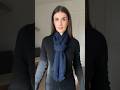 How to tie your scarf #fashiontips #fashionhacks #styletips #style #fashion #styleadvice #viral