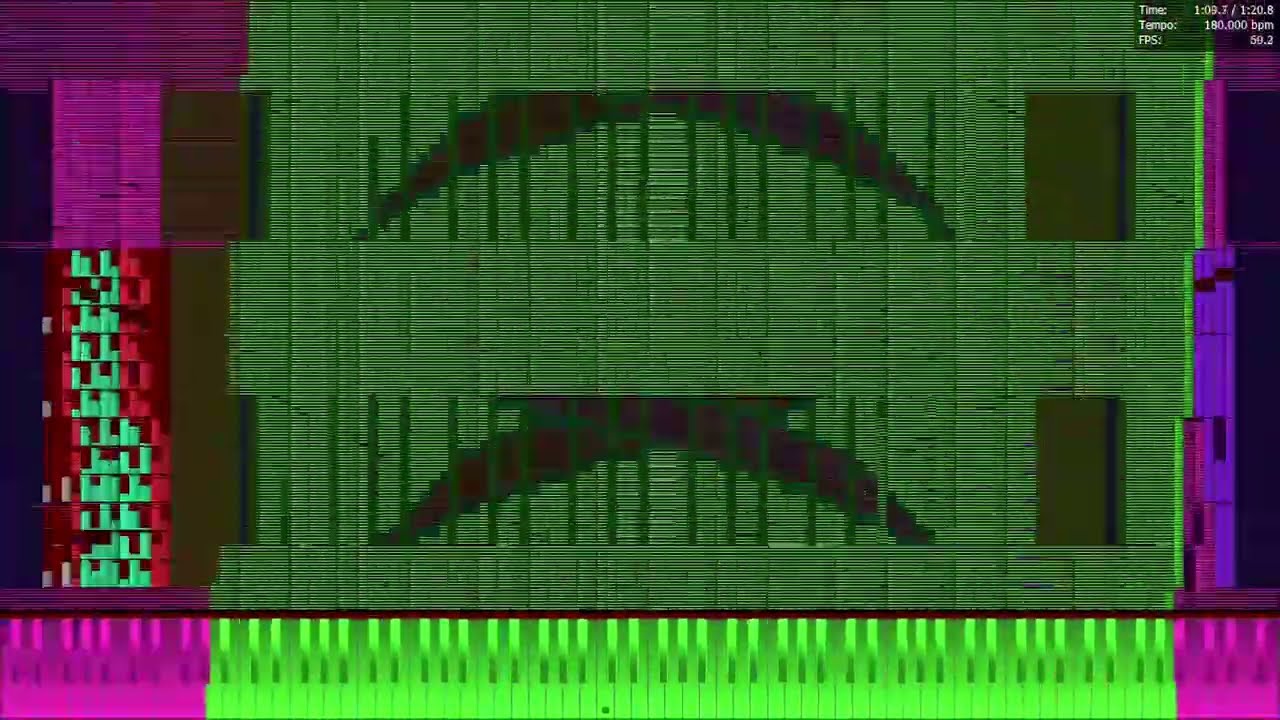 [Black MIDI] Old MacDonald Had A Farm - 6.39 Million | i5-1135G7 PFAviz run