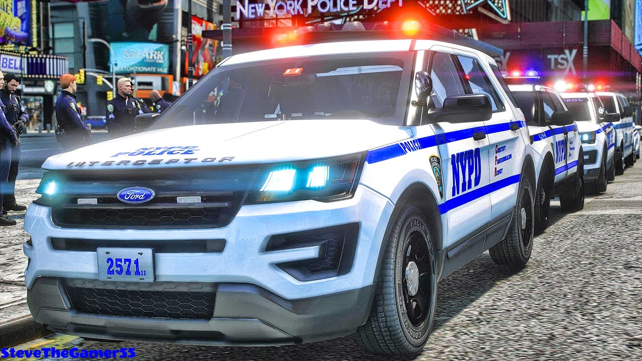 Playing GTA 5 As A POLICE OFFICER City Patrol| NYPD LC|| GTA 5 Lspdfr ...