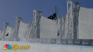 Eileen Gu wins The Snow League's first ski halfpipe contest at event in China | NBC Sports