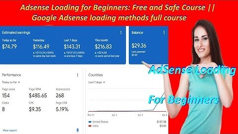 Google Adsense Loading Method (2023) Course Adsense loading proxy 100% Safe Method Earn $50+ Per Day