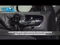 How to Replace Interior Door Handles 2013-2020 Nissan Pathfinder