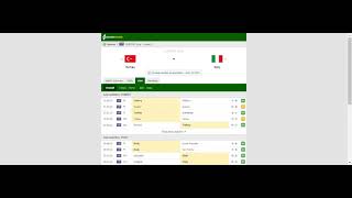 Turkey vs Italy prediction. Check the preview, H2H statistics, lineup & tips for this upcoming screenshot 4
