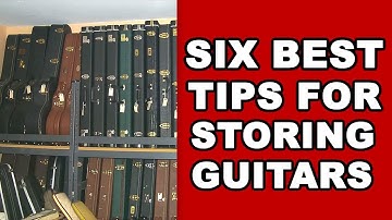 Best 6 tips to store guitars or other stringed instruments