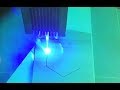 Testing 5.5 W 450 nm Blue Laser, DIY CNC