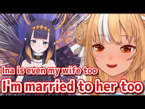 Flare Reveals She's Already Married to Ina【Hololive】