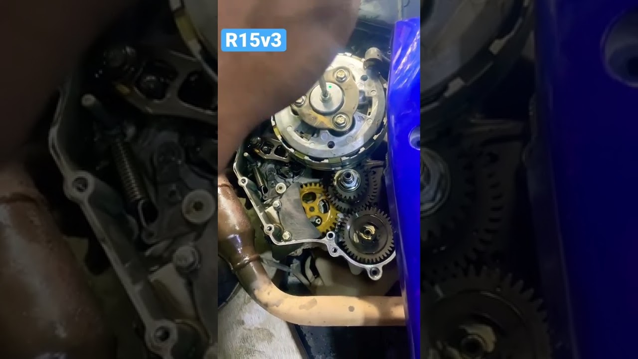 Yamaha r15v3 clutch adjustment ☑️🏍🔥🔥