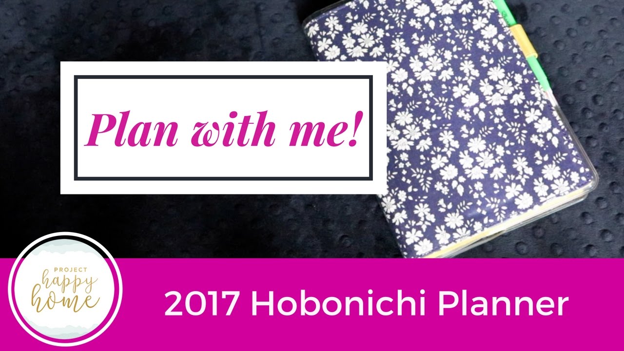 2017 Hobonichi Planner Setup