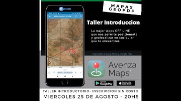 Avenza Maps - Como usar   la mejor Apps Off line que me animo decir que reemplaza a un GPS fisico.