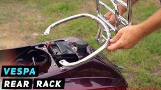 Vespa LX - Rear Rack Removal / Installation | Mitch's Scooter Stuff screenshot 4